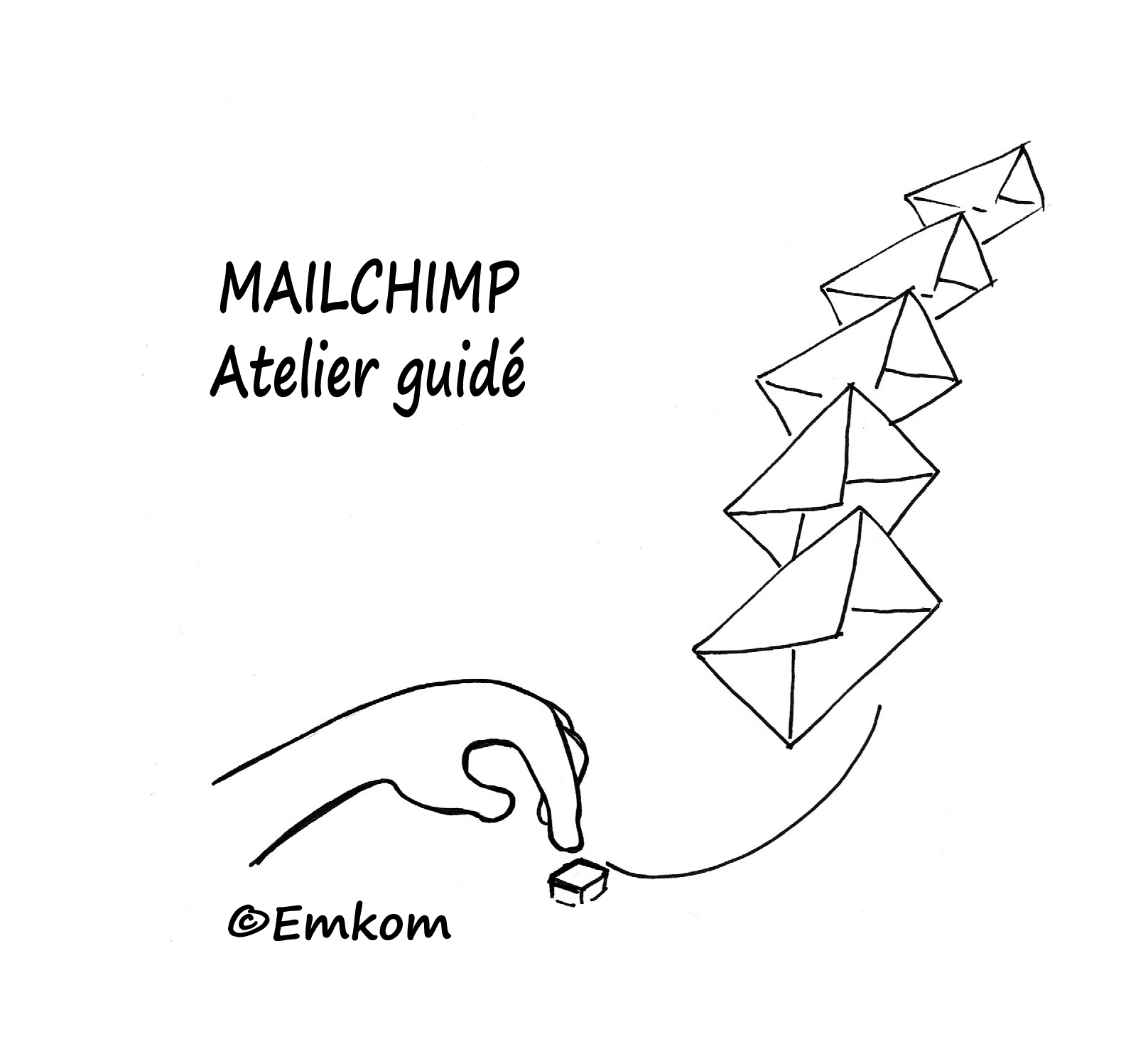 Atelier guidé pour créer sa newsletter avec Mailchimp